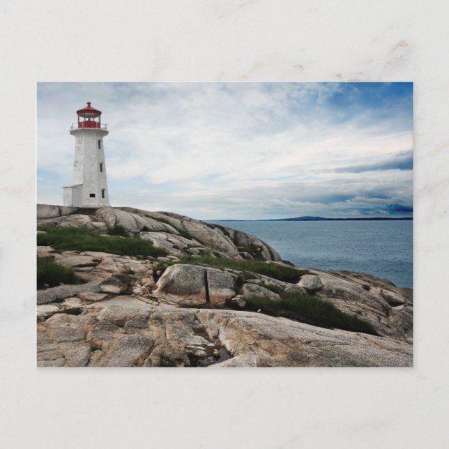 Peggy's Cove lighthouse Postcard (Front)