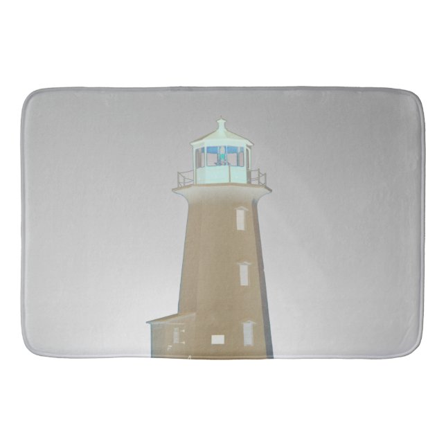 Peggy's Cove  Lighthouse Route Nova Scotia mat (Front)