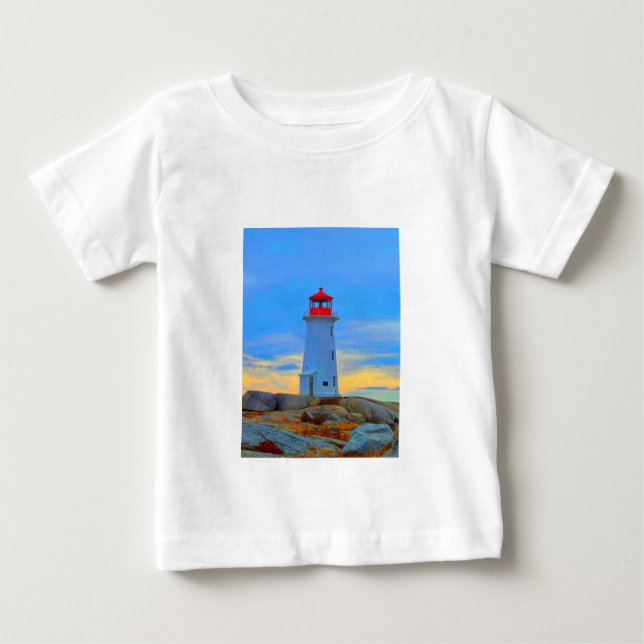 Peggy's cove lighthouse shirt lighthouse route (Front)