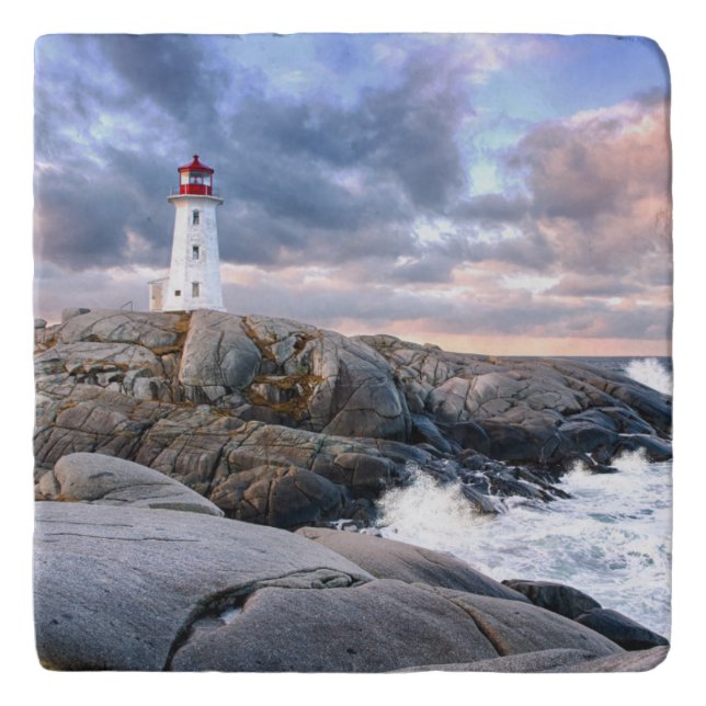 Peggy's Cove Lighthouse Trivet (Front)