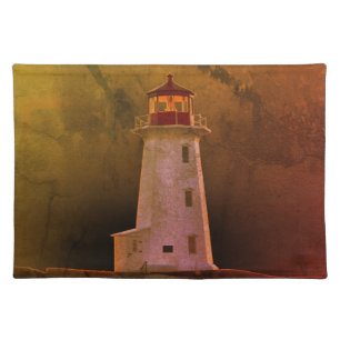 Peggy's Cove Nova Scotia Lighthouse place mat