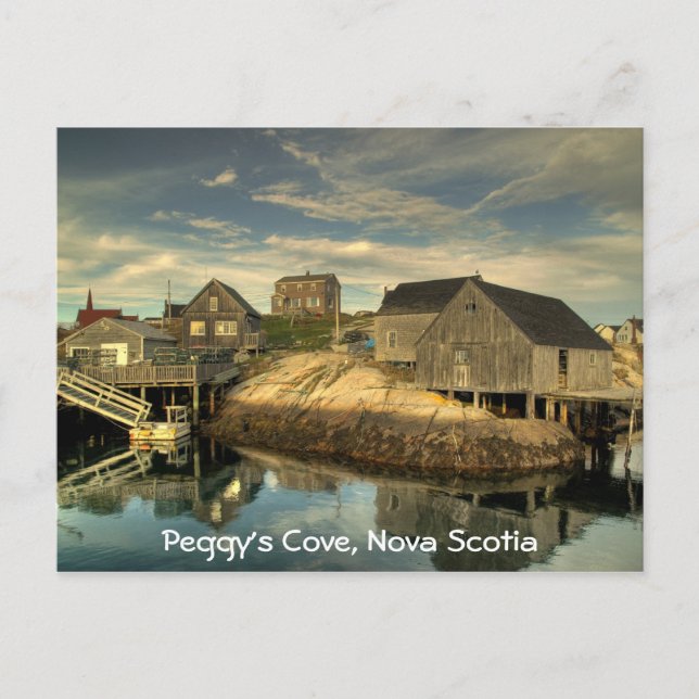 Peggy's Cove, Nova Scotia Postcard (Front)