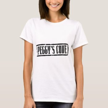 Peggy's Cove Title T-shirt by TurnRight at Zazzle