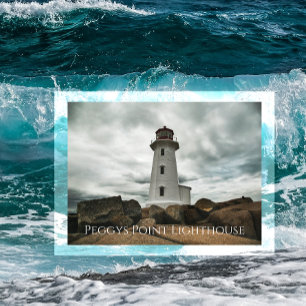 Peggys Point Lighthouse, Nova Scotia, Canada Postcard