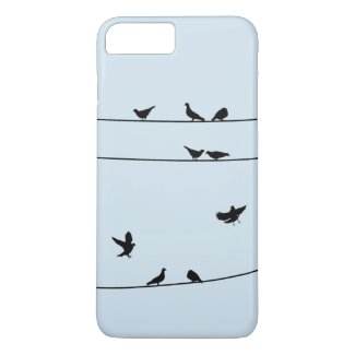 Pigeons on the Wire Phone Case