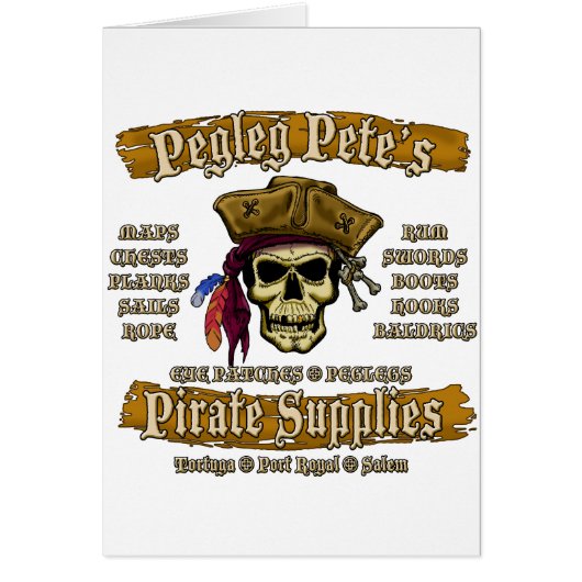 Pegleg Pete's Pirate Supplies (Front)