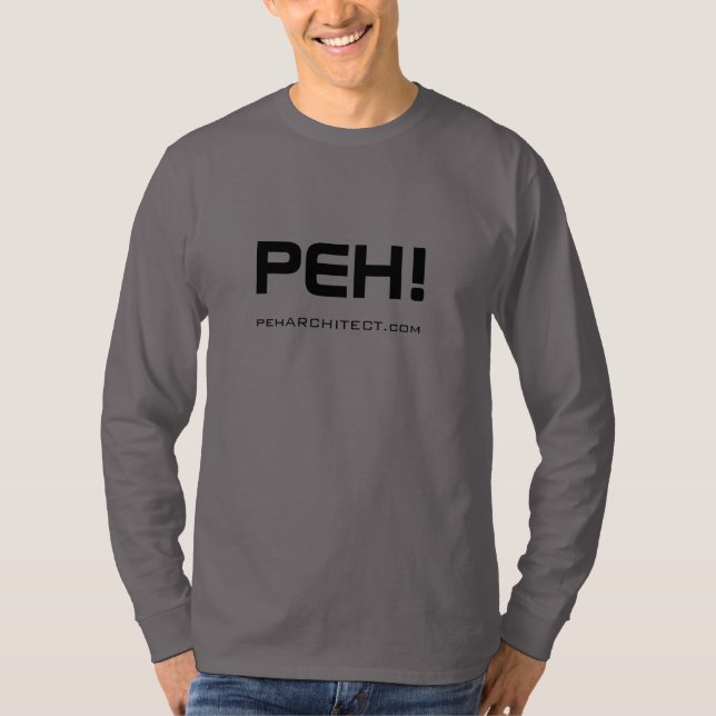 PEH! - T-he peh! .com long-sleeve T-Shirt (Front)