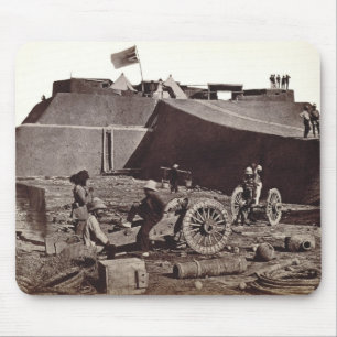 Pehlang Fort, 1860 (albumen silver print) Mouse Pad