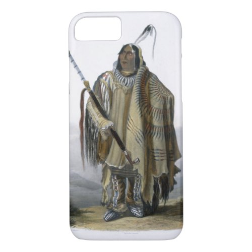 Pehriska_Ruhpa a Minatarre or Big_Bellied Indian iPhone 87 Case