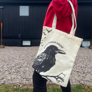 PEI Crow Tote Bag