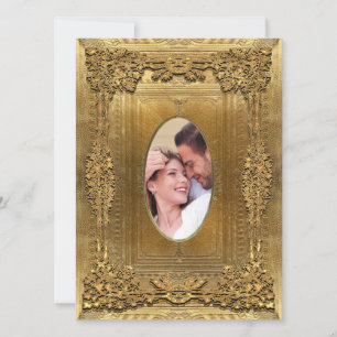 Peiffer Formal Photo Wedding 5.5 x 7.5 Invitation