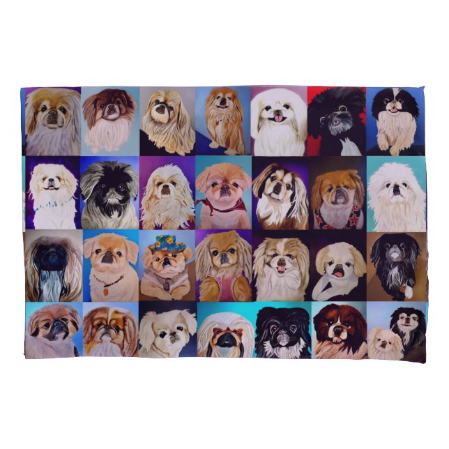 Peke Pillow Case (Front)