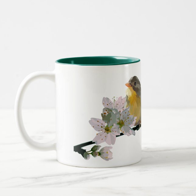 Pekin Robins Two-Tone Coffee Mug (Left)