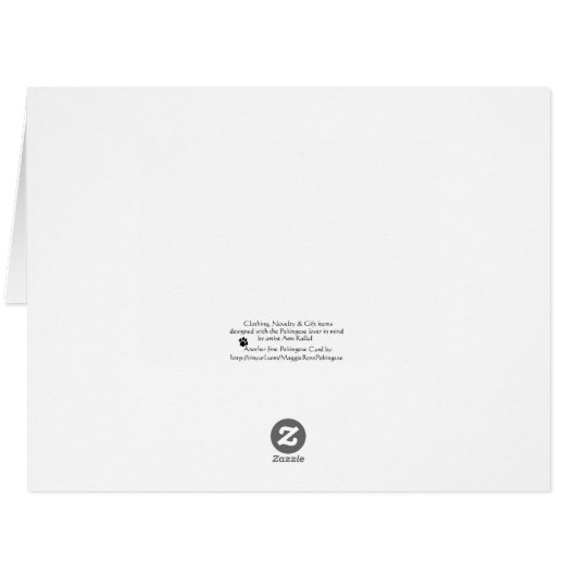 Pekingese (Back Horizontal)