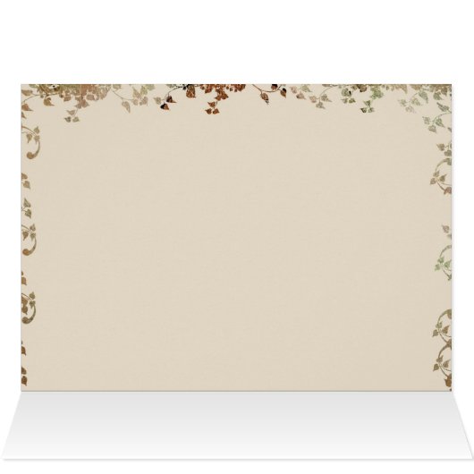 Pekingese Card (Inside Horizontal (Top))