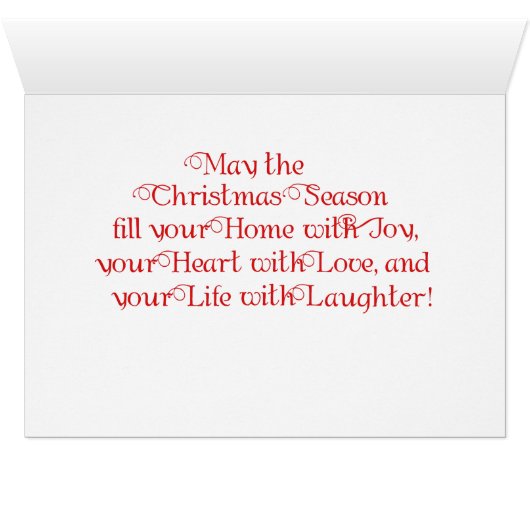 Pekingese Christmas (Inside Horizontal (Bottom))