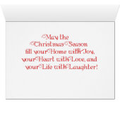 Pekingese Christmas Cards (Inside Horizontal (Bottom))