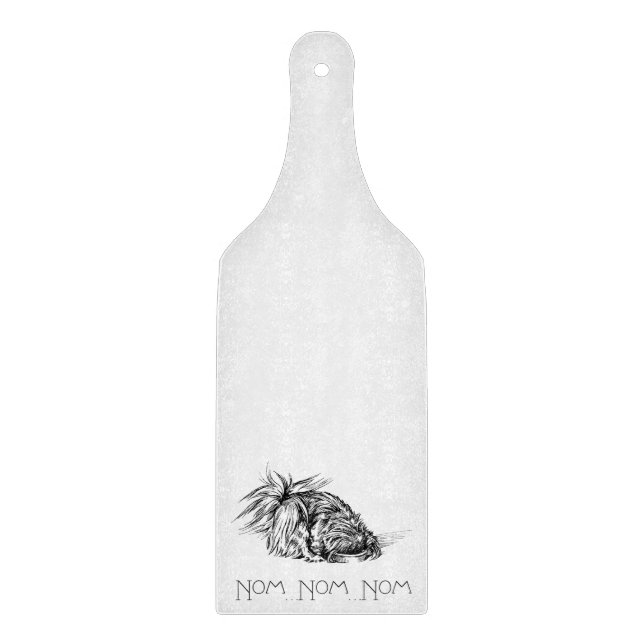 Pekingese Cutting Board (Front)