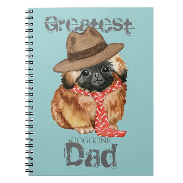 Pekingese Dad Notebook (Front)