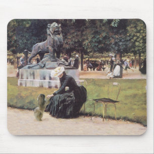 Pekingese Dog in the Park Mouse Pad