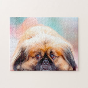 Pekingese Dog. Jigsaw Puzzle