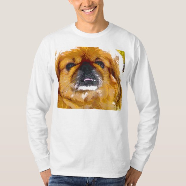 Pekingese Dog Lover's Tee (Front)