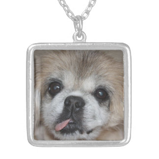 Pekingese dog necklace