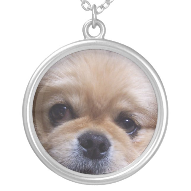 Pekingese Dog Necklace (Front)