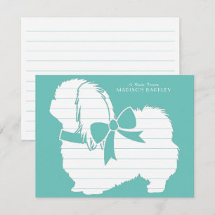 Pekingese Dog Puppy Thank You Card