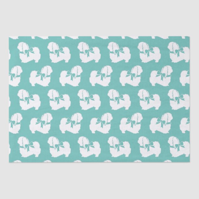 Pekingese Dog Puppy Tissue Paper (Front)
