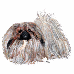 Pekingese Dog Standing Cutout