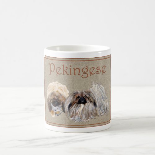 Pekingese Dogs Coffee Mug