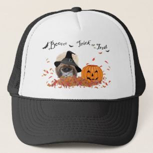 Pekingese Halloween Trucker Hat