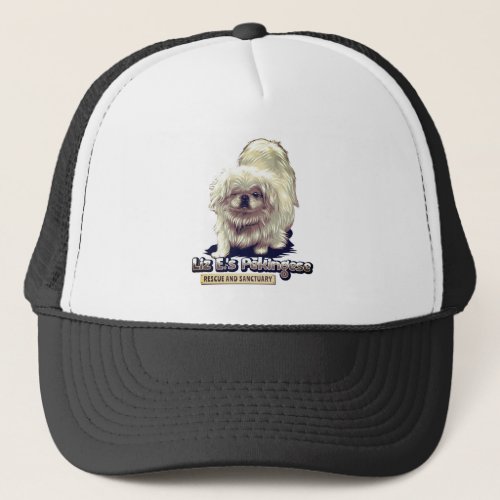 Pekingese Hat _ baseballtrucker style feat Pete