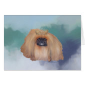 Pekingese Ice Princess (Front Horizontal)