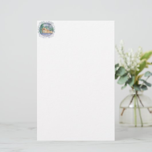 Pekingese in Lavender (Standing Front)