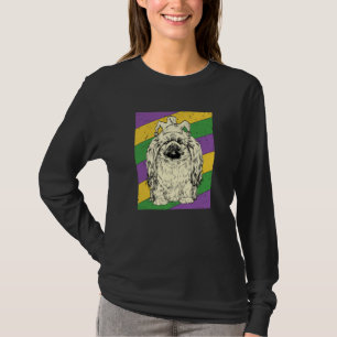 Pekingese Jester Mardi Gras Dog Mom or Dad T-Shirt