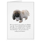 Pekingese Keepsake - FEMALE (Front)