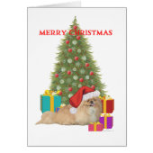 Pekingese Merry Christmas (Front)