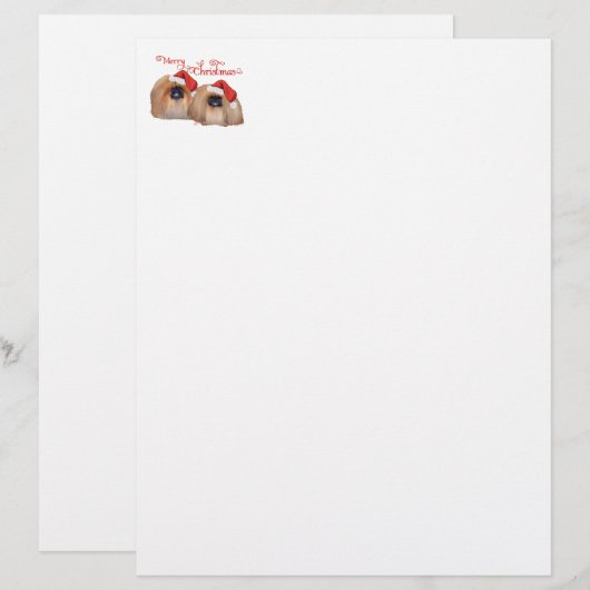 Pekingese Merry Christmas (Front/Back)