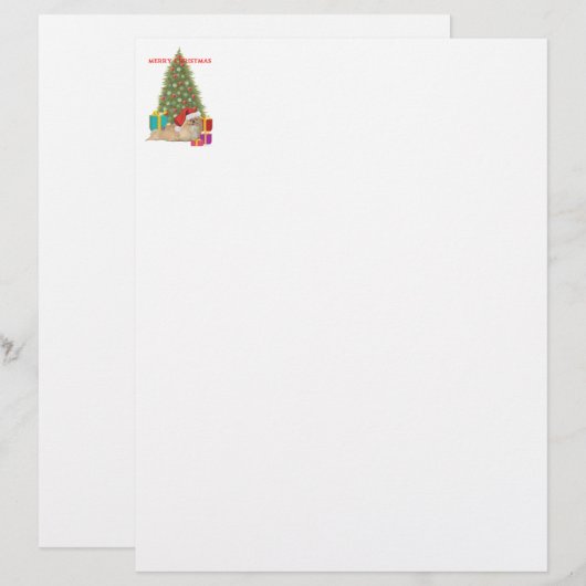 Pekingese Merry Christmas (Front/Back)