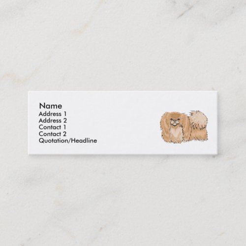Pekingese Business Card