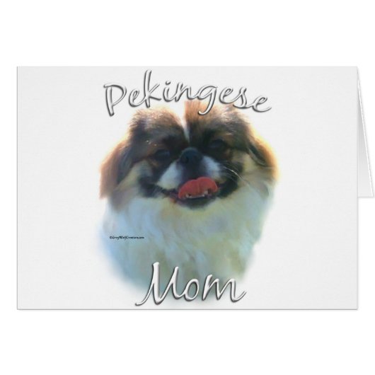 Pekingese Mom 2 Cards (Front Horizontal)