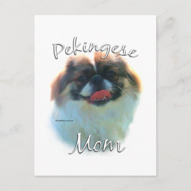 Pekingese Mom 2 Postcard (Front)