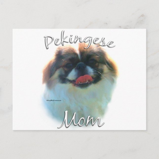 Pekingese Mom 2 Postcard (Front)