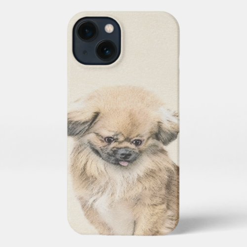 Pekingese Painting _ Cute Original Dog Art iPhone 13 Case