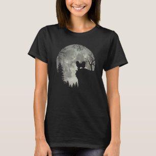 Pekingese Pekinese And Moon Halloween T-Shirt