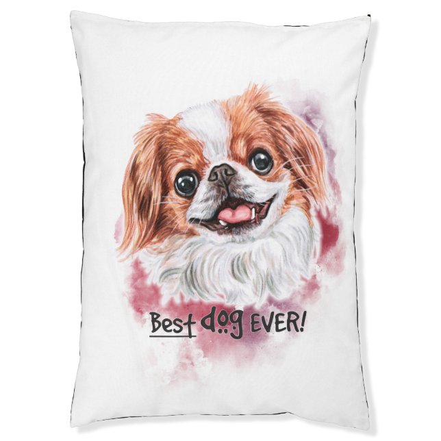 PEKINGESE PET BED (Front Vertical)