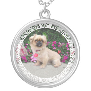 Pekingese Portrait Necklace