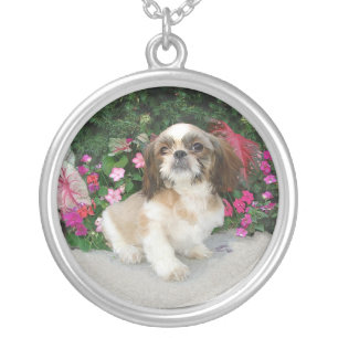 Pekingese Portrait Necklace